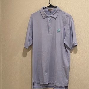 Peter Millar Golf shirt polo. Mesa Verde Golf club, California. Size L